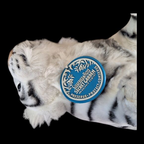 Siegfried & Roy White Tiger Plush Standing Stuffed Animal 1994 Petting Zoo Small - Picture 6 of 16